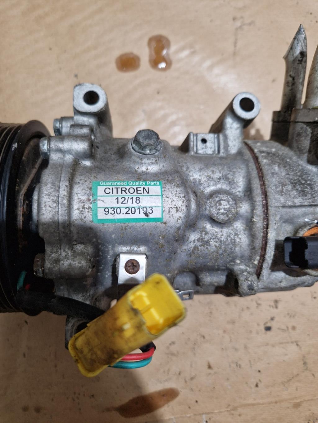 Compresseur clim CITROEN DS3 PHASE 1 Essence - 1