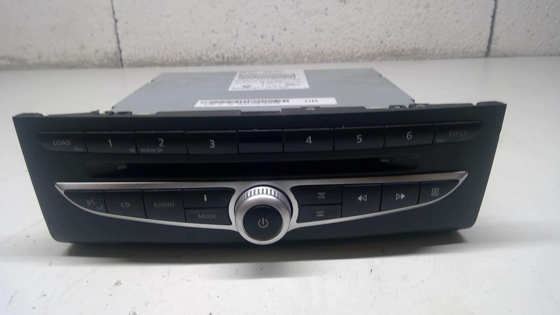 Autoradio d'origine RENAULT KOLEOS 1 PHASE 1 Diesel - 1
