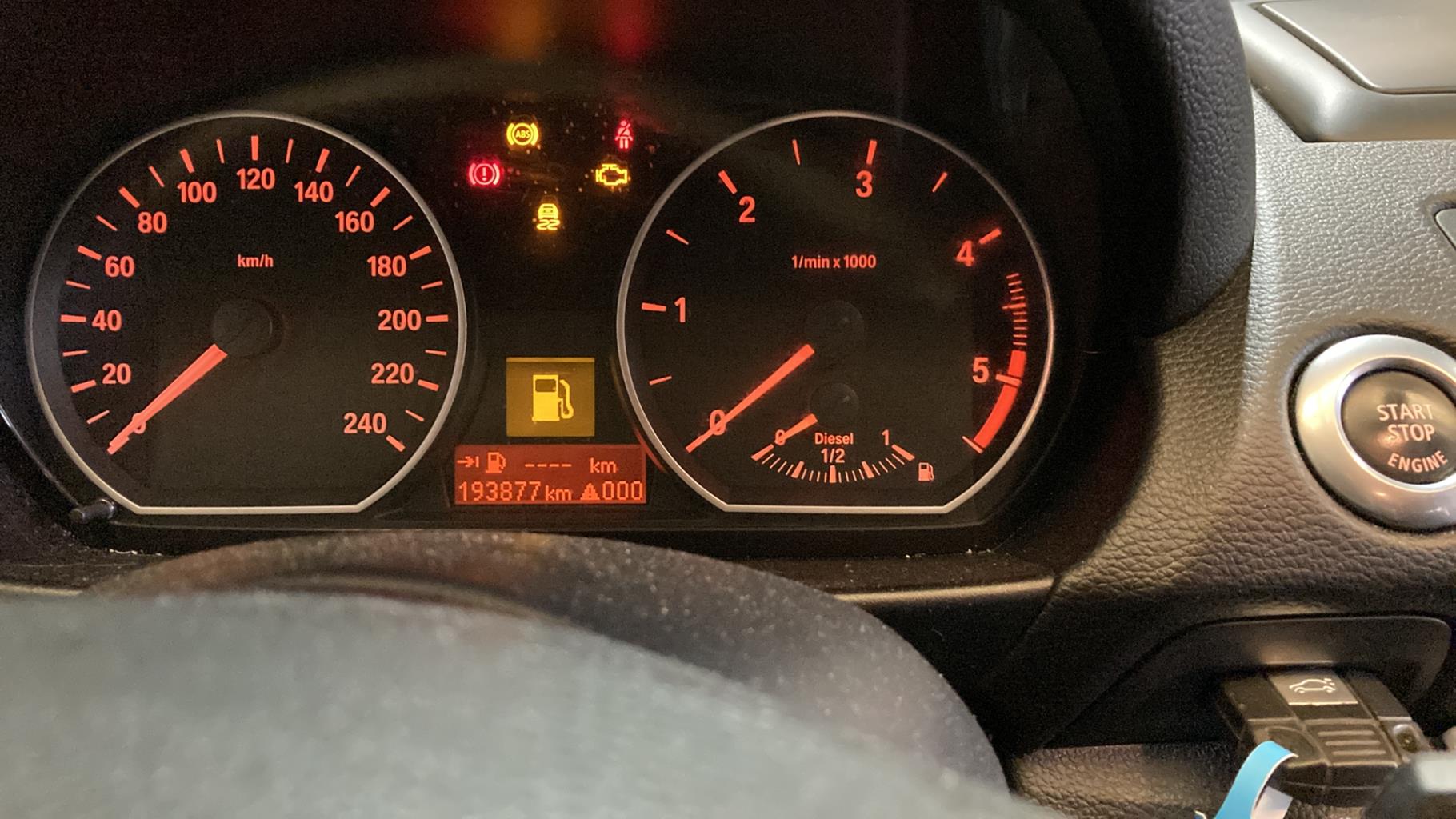 Compteur BMW SERIE 1 E87 PHASE 2 Diesel - 1
