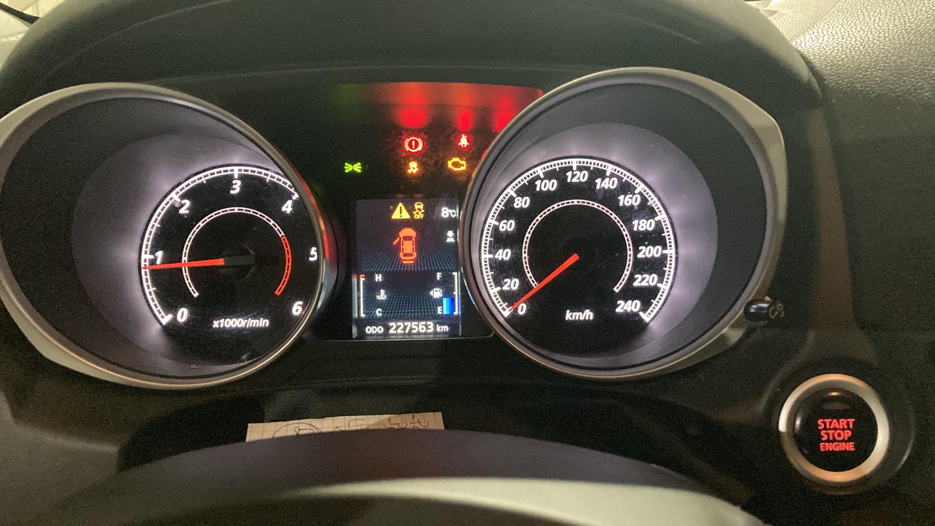 Compteur MITSUBISHI ASX PHASE 1 Diesel - 1