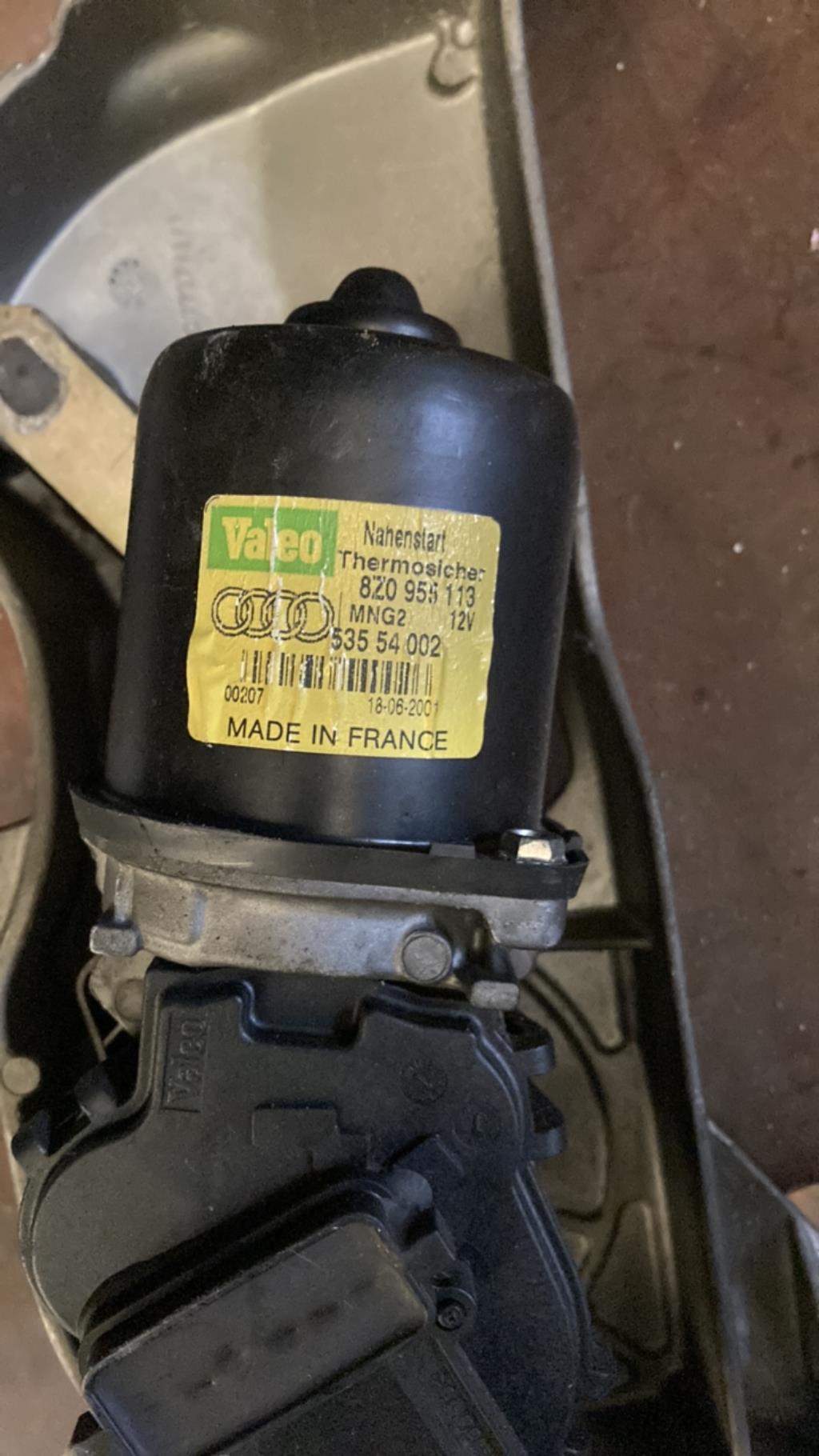 Moteur essuie glace avant AUDI A2 Diesel - 1