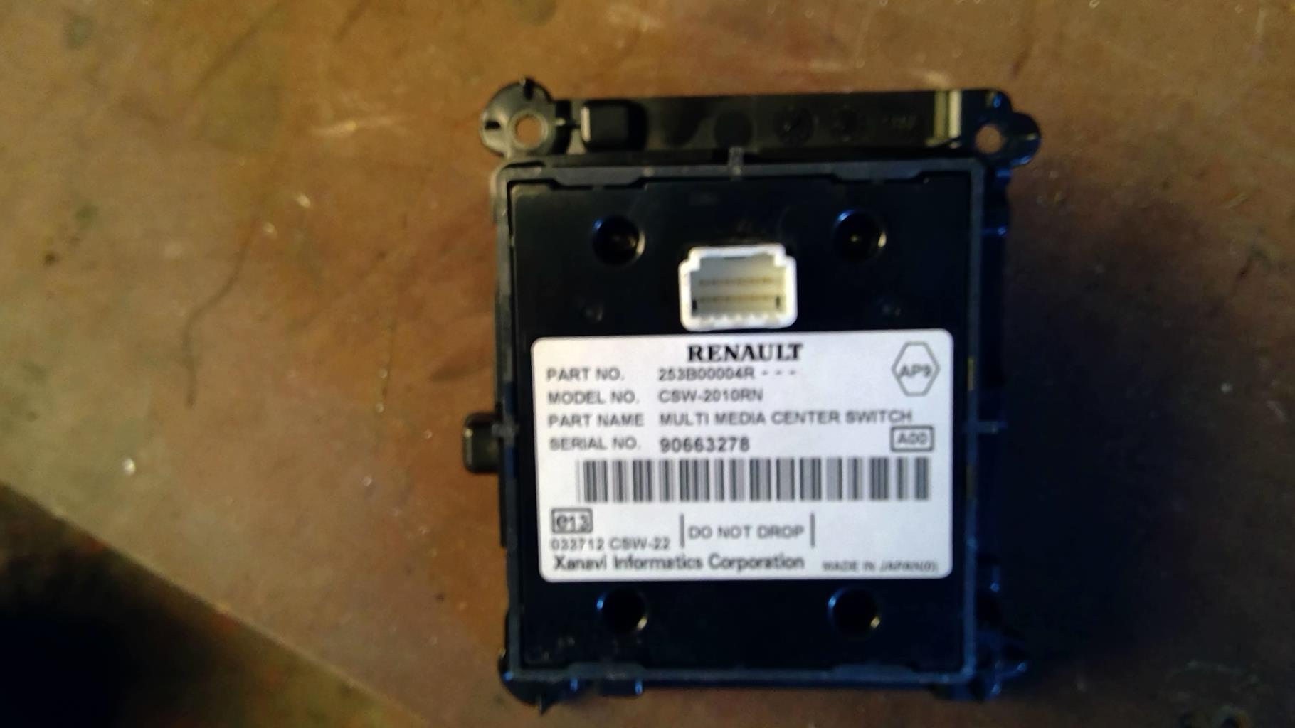 Commande GPS RENAULT LAGUNA 3 PHASE 1 Diesel - 1