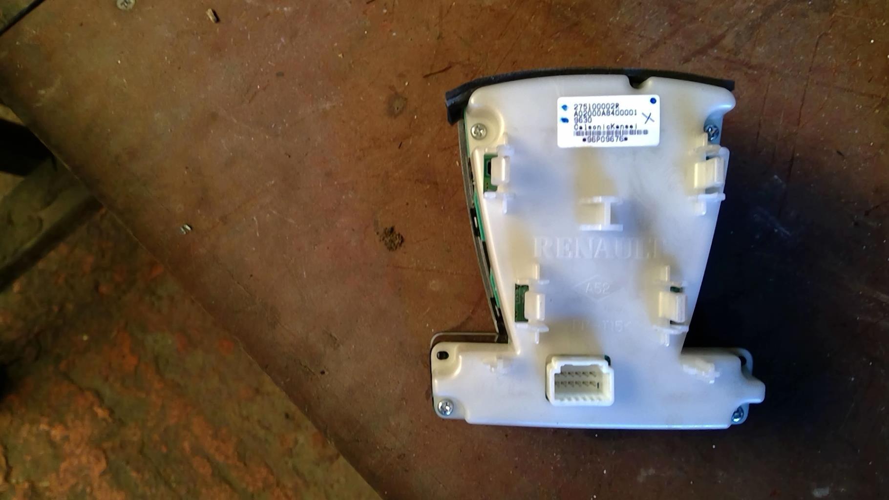 Commande chauffage RENAULT LAGUNA 3 PHASE 1 Diesel - 1