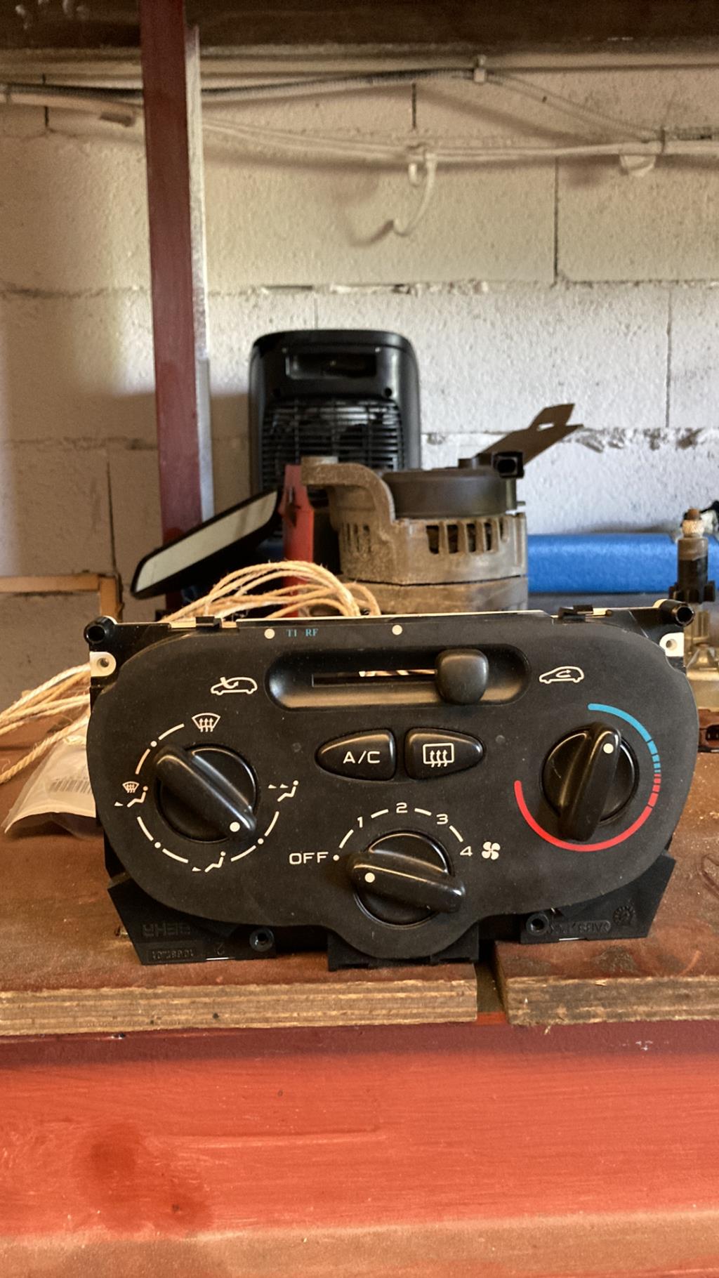 Commande chauffage PEUGEOT 206 PHASE 1 Essence - 1