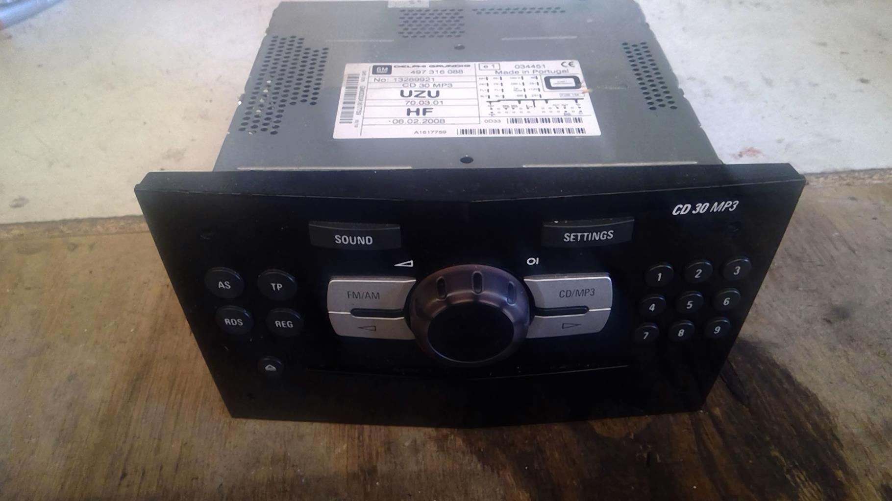 Autoradio OPEL CORSA D  - 1