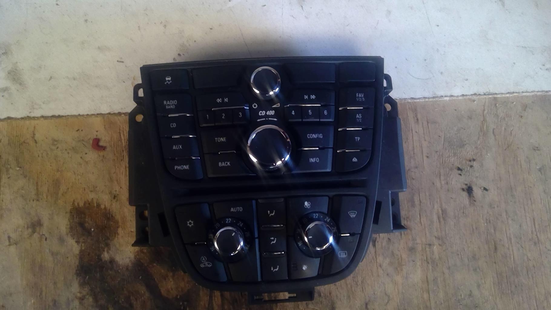 Commande chauffage OPEL ASTRA J PHASE 1 Diesel - 1