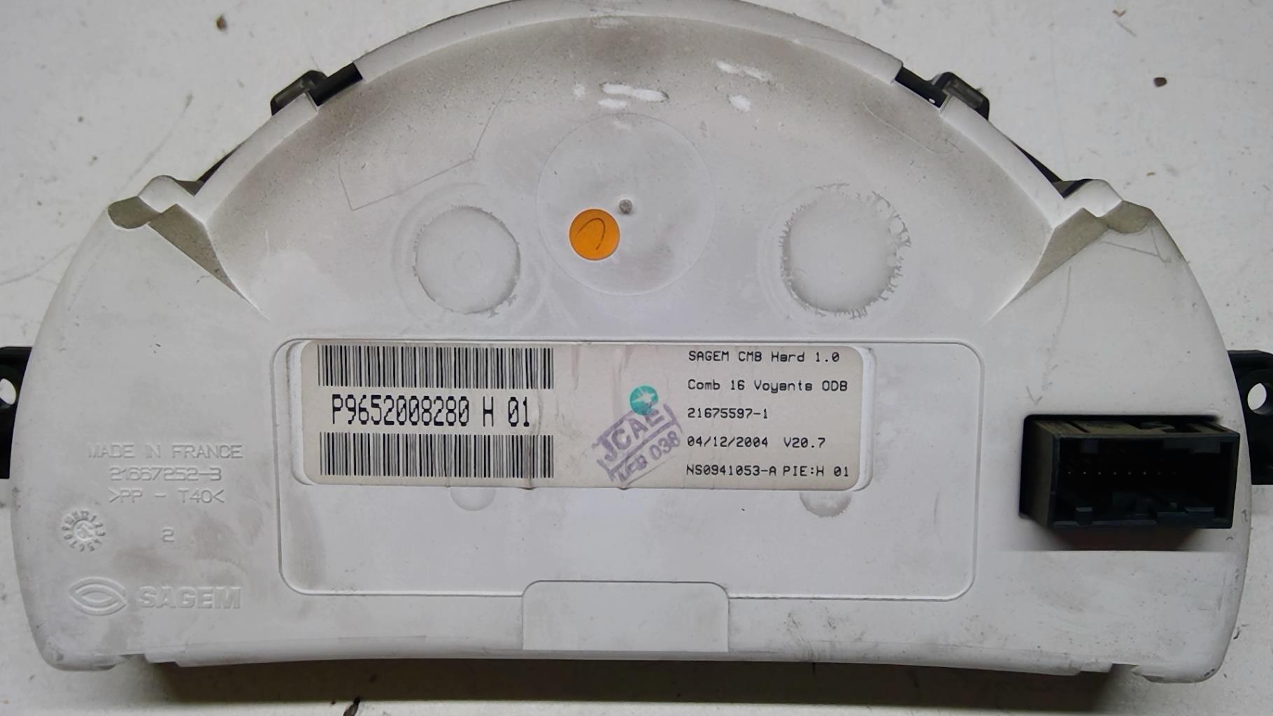 Compteur CITROEN C3 1 PHASE 1 Diesel - 1