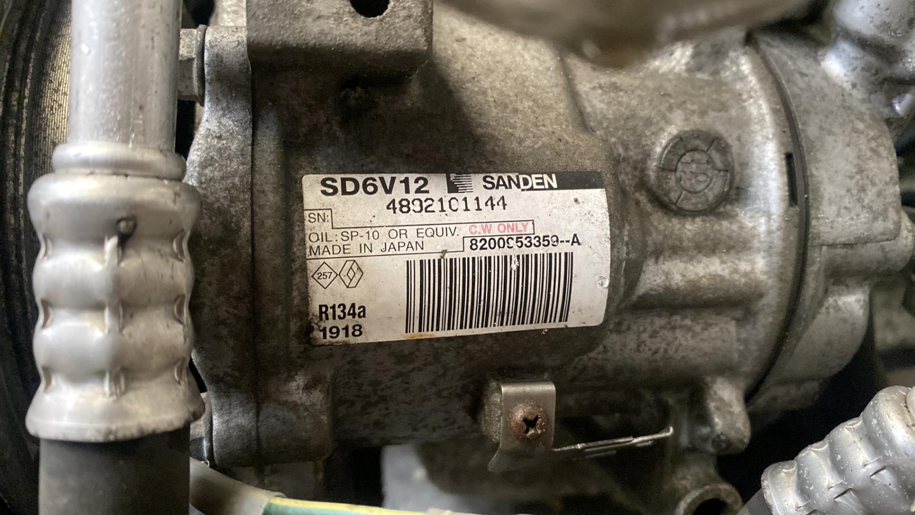 Compresseur clim RENAULT CLIO 3 PHASE 2 BREAK Diesel - 1