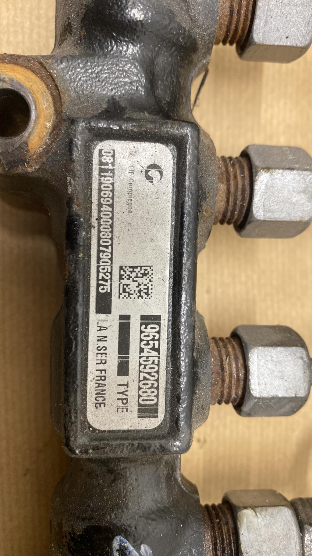 Rampe injection CITROEN C1 1 PHASE 1 Diesel - 1