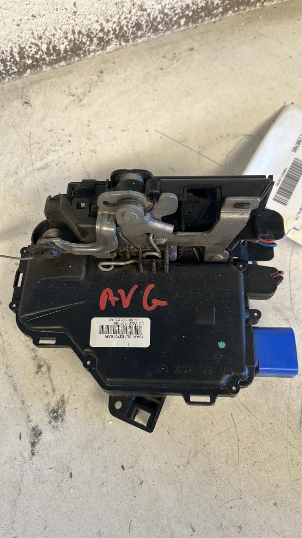 Serrure avant gauche SKODA FABIA 2 PHASE 1 Diesel - 1