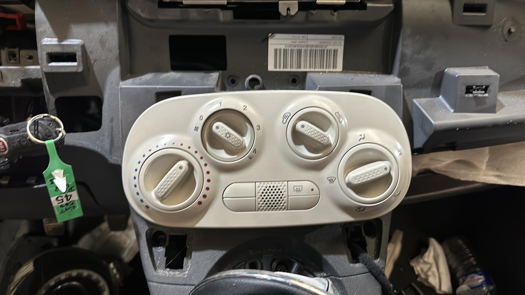 Commande chauffage FIAT 500 2  - 1
