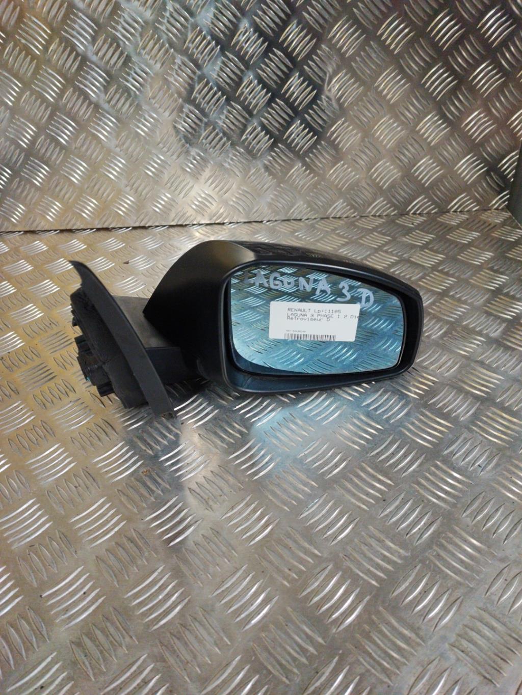Retroviseur droit RENAULT LAGUNA 3 PHASE 1 Diesel - 1