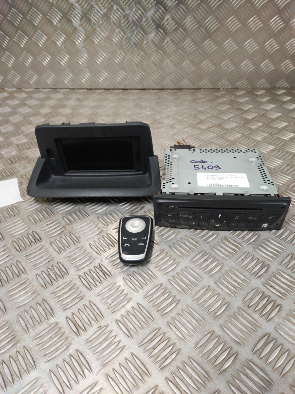 Ecran GPS RENAULT CLIO 3 PHASE 2 BREAK Diesel - 1