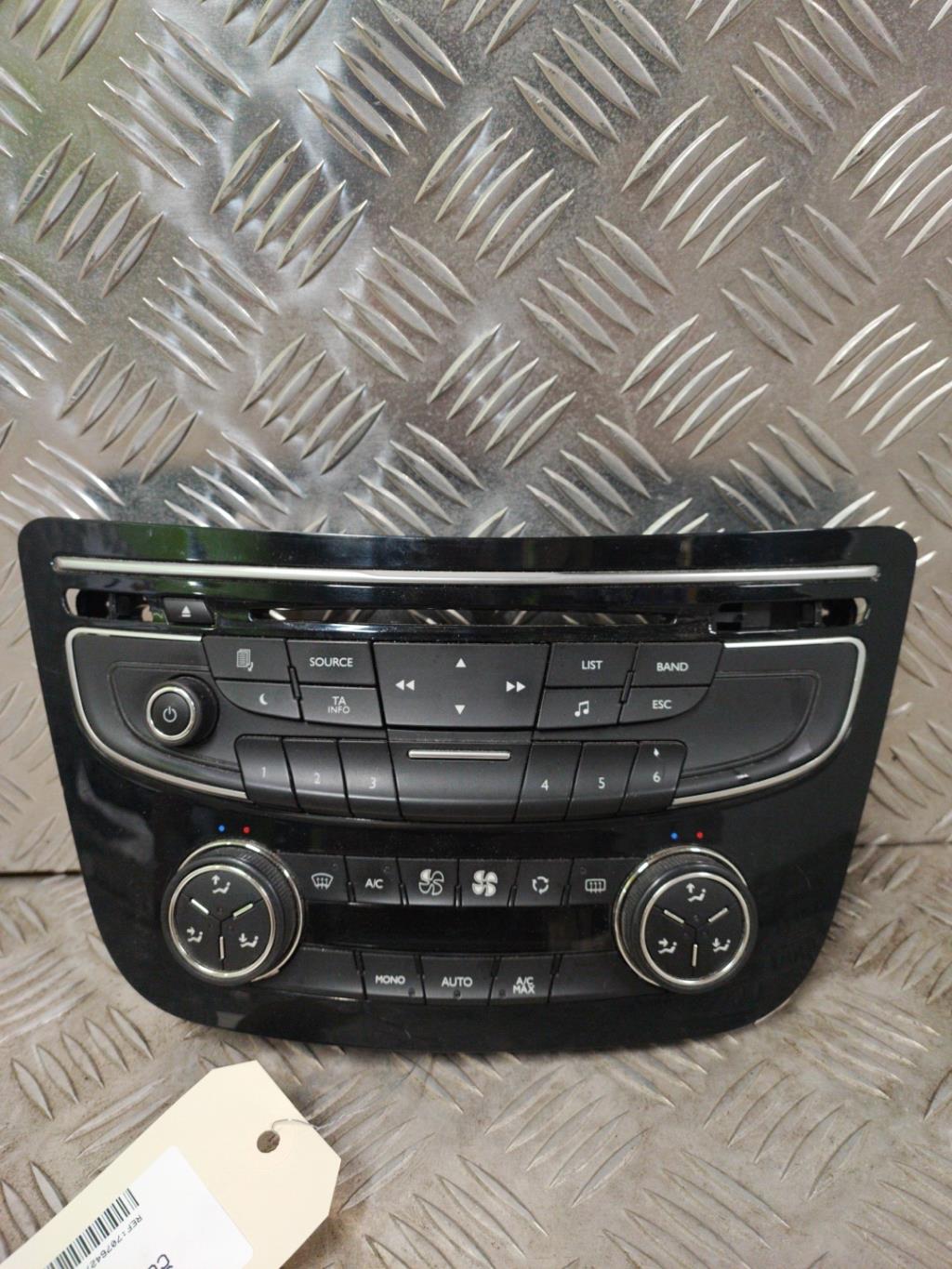 Commande chauffage PEUGEOT 508 1 PHASE 1 Diesel - 1