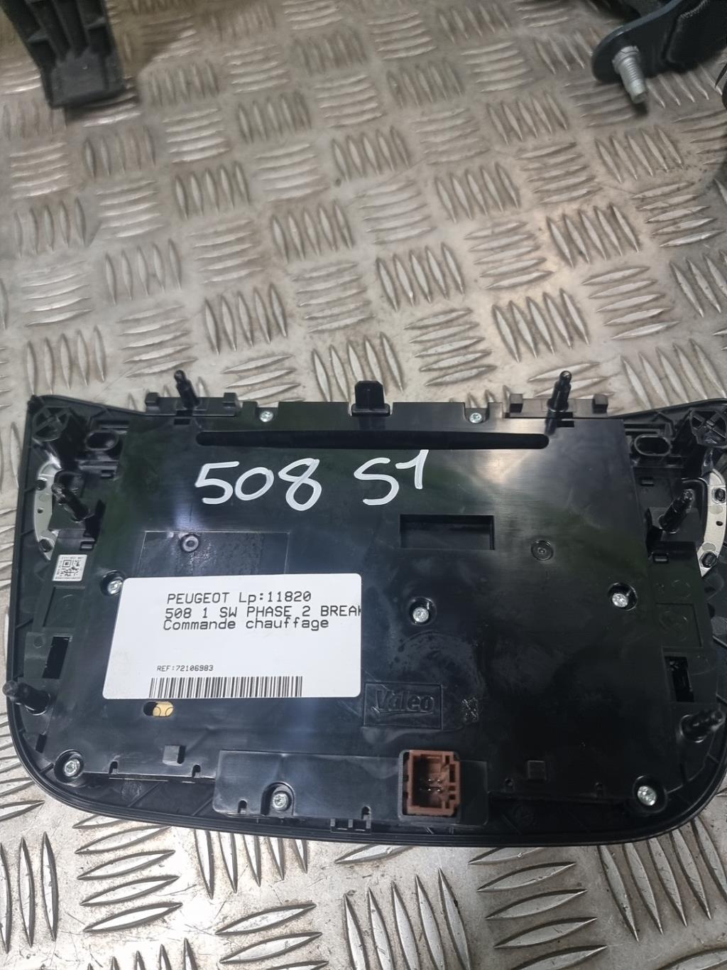 Commande chauffage PEUGEOT 508 1 SW PHASE 2 BREAK Diesel - 1