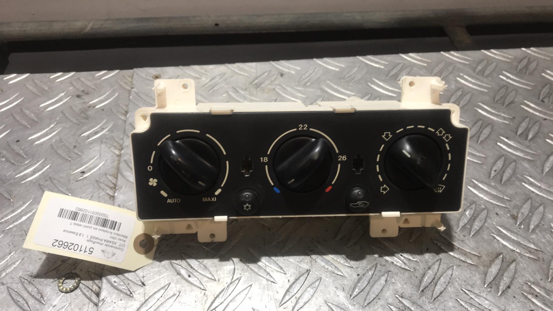 Commande chauffage CITROEN XSARA PHASE 1 Essence - 1