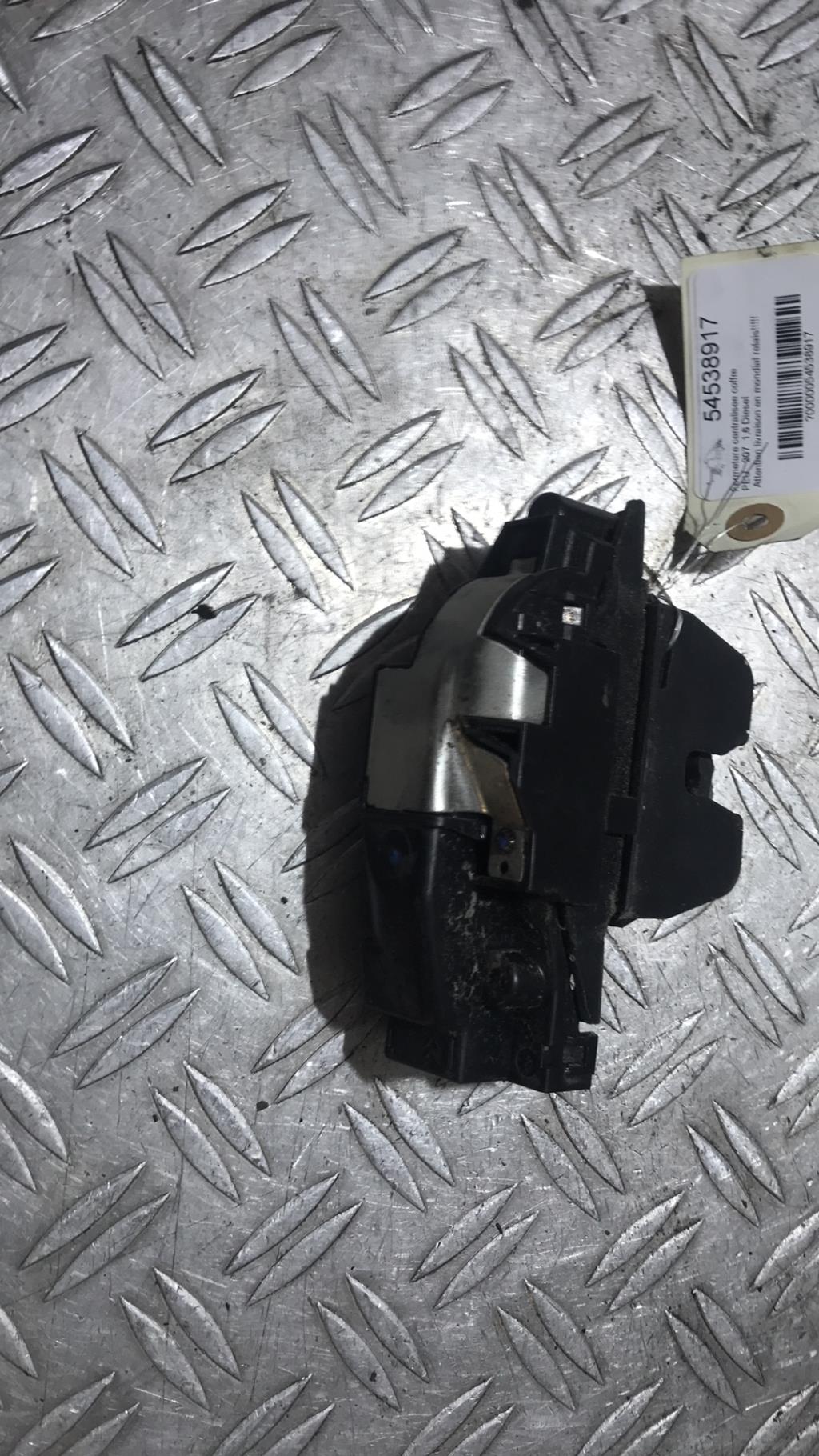 Fermeture centralisee coffre PEUGEOT 207 Diesel - 1