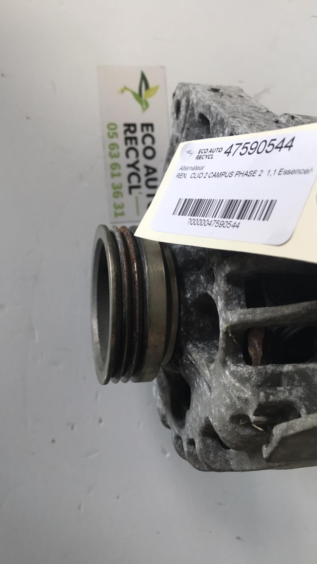 Alternateur RENAULT CLIO 2 CAMPUS PHASE 2 Essence/GPL - 1