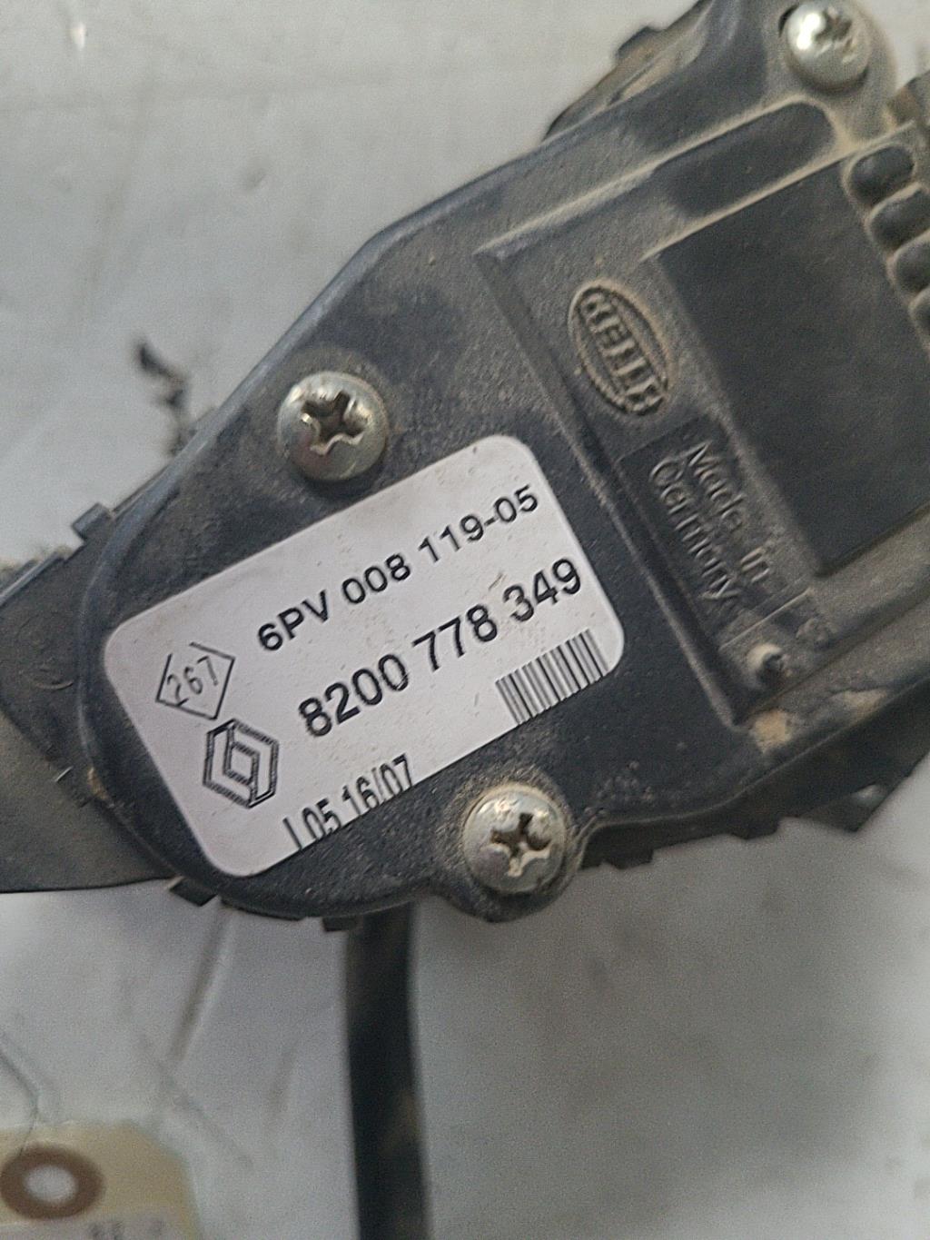 Potentiometre de pedale de gaz d'accelerateur RENAULT MASTER 2 PHASE 2 Diesel - 1