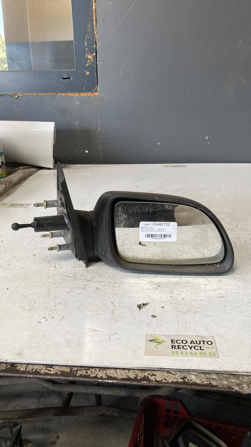 Retroviseur droit RENAULT R19 PHASE 2 Essence - 1