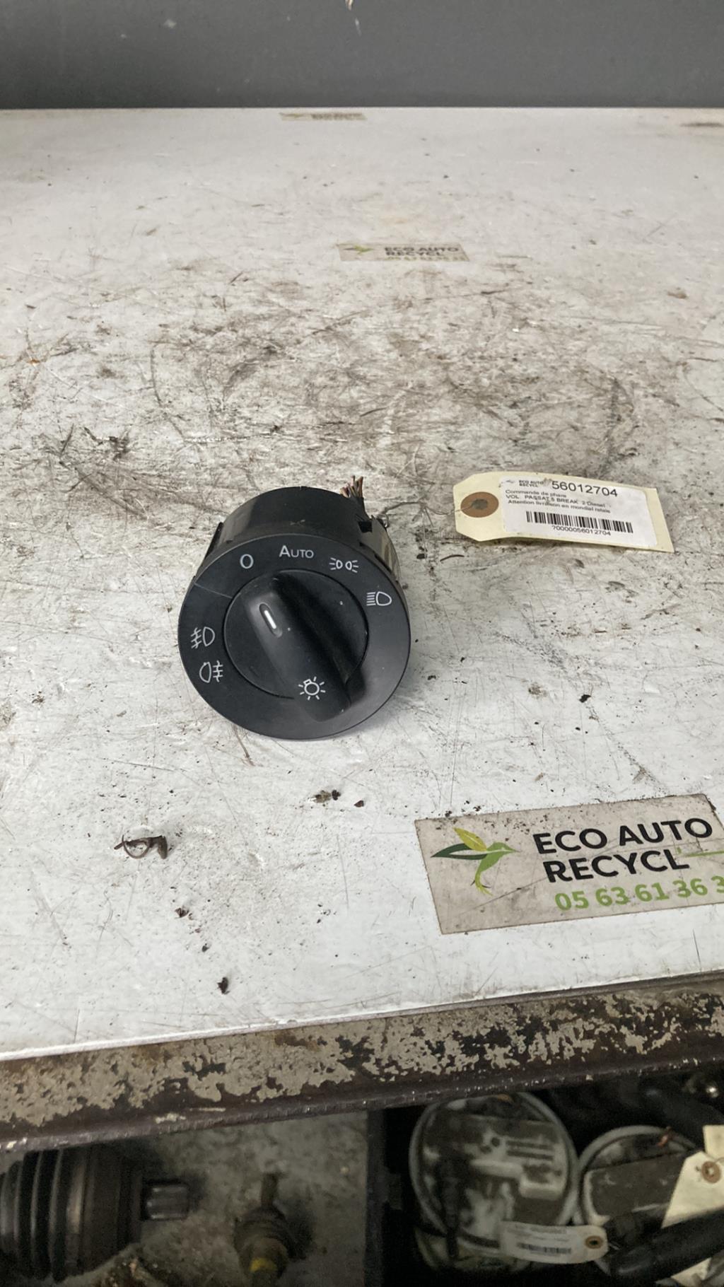 Commande de phare VOLKSWAGEN PASSAT 5 BREAK Diesel - 1