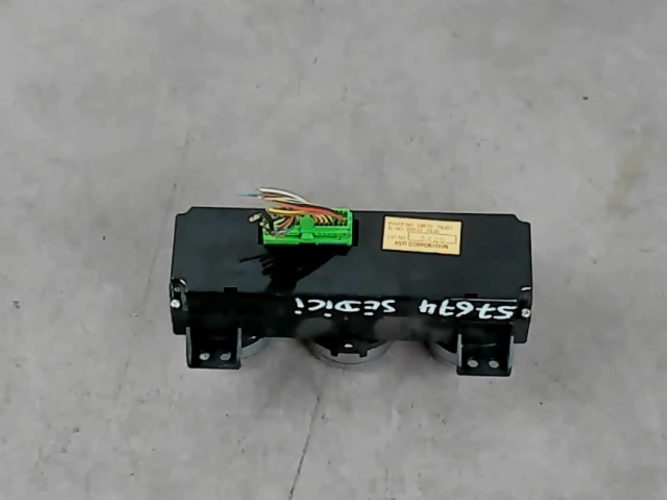 Commande chauffage FIAT SEDICI PHASE 1 Diesel - 1