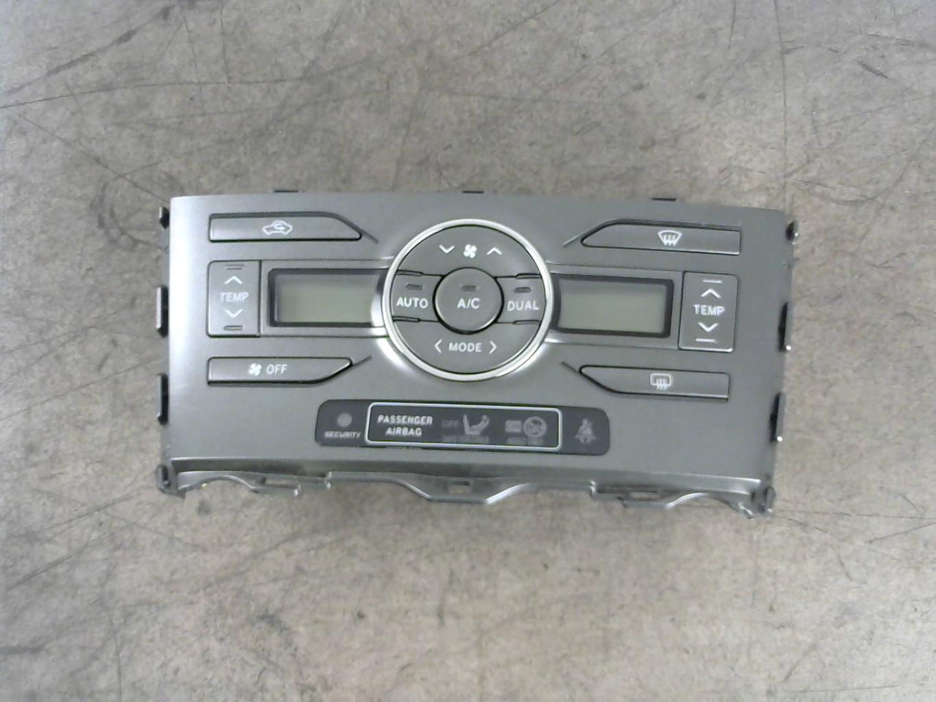 Commande chauffage TOYOTA AURIS 1 PHASE 1 Diesel - 1