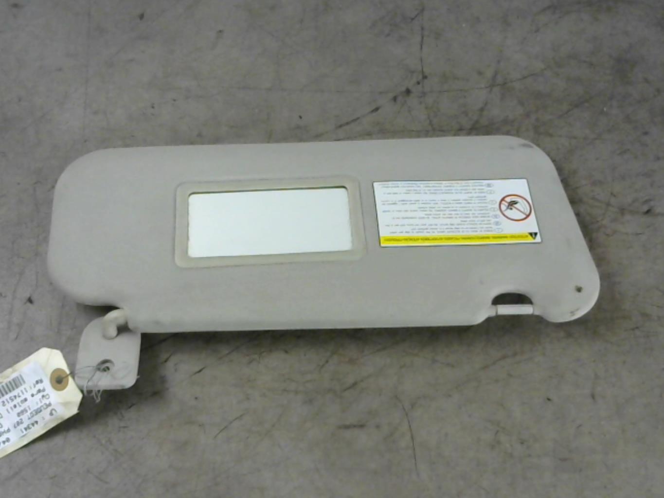 Visiera parasole destra PEUGEOT 207 PHASE 1 Diésel - 1