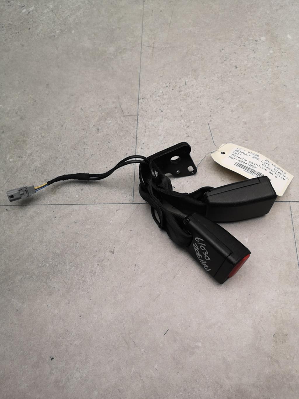 Aggancio cintura sicurezza posteriore destro RENAULT ZOE Electricidad - 1