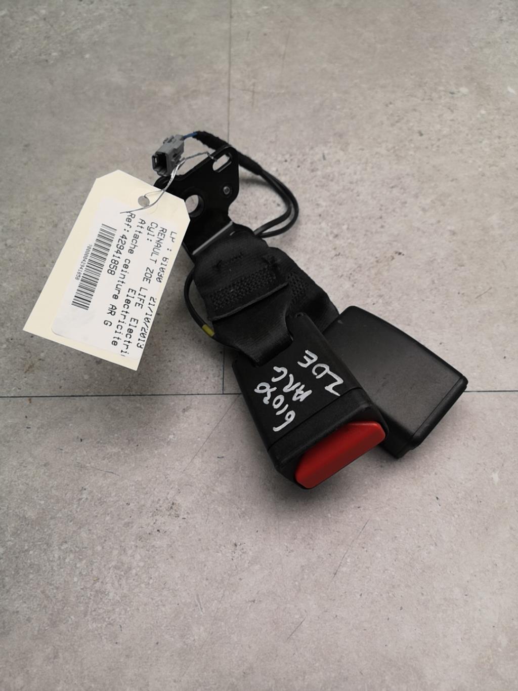 Aggancio cintura sicurezza posteriore sinistro RENAULT ZOE Electricidad - 1
