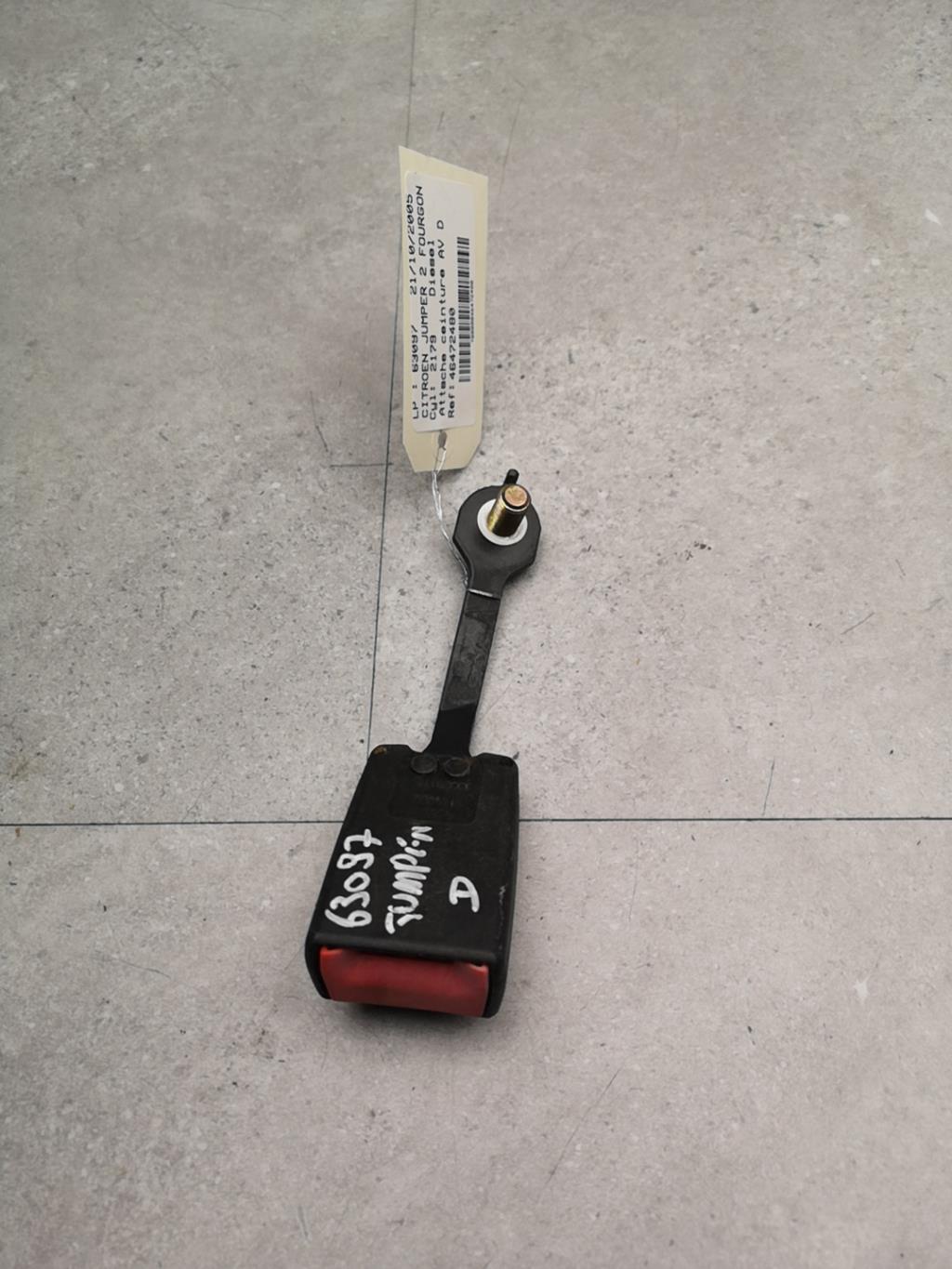 Aggancio cintura sicurezza anteriore destro CITROEN JUMPER 2 Diésel - 1