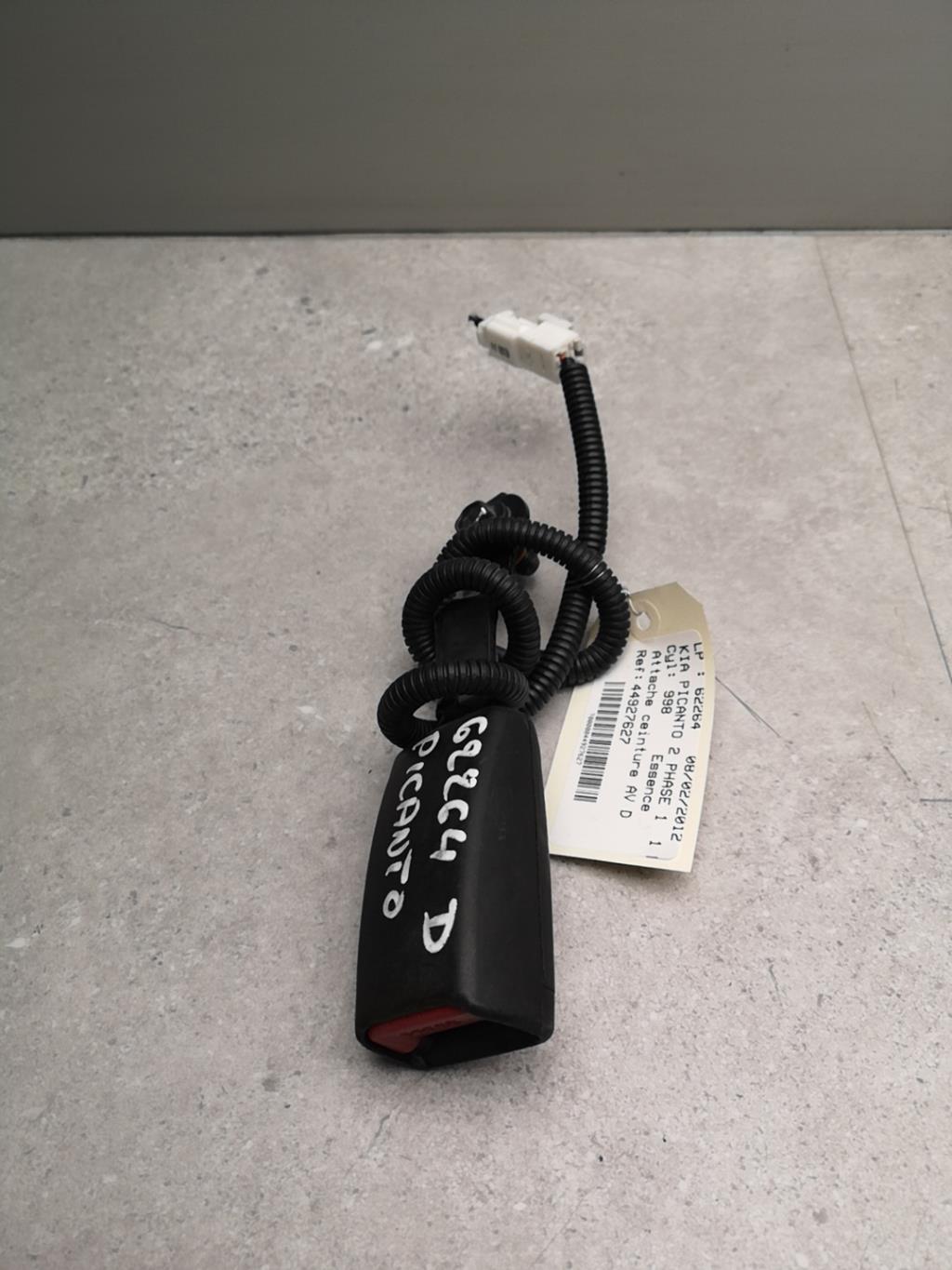 Aggancio cintura sicurezza anteriore destro KIA PICANTO 2 PHASE 1 Gasolina - 1