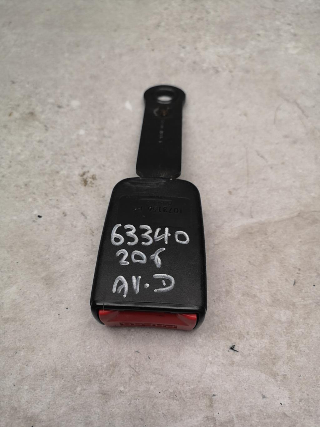 Aggancio cintura sicurezza anteriore destro PEUGEOT 206 PHASE 1 Gasolina - 1