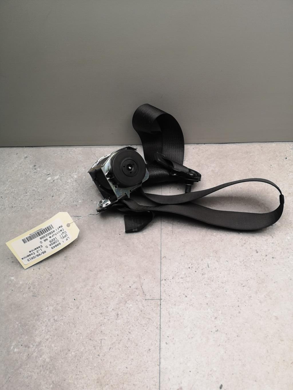 Cintura di sicurezza posteriore destra OPEL CORSA D Gasolina - 1