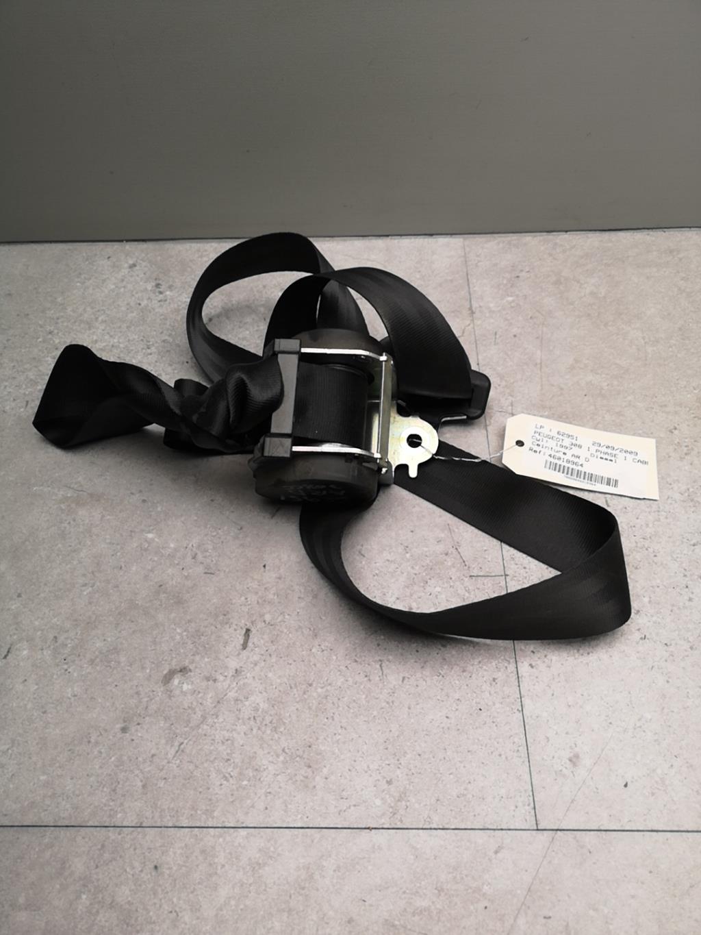 Cintura di sicurezza posteriore destra PEUGEOT 308 1 PHASE 1 CABRIOLET Diésel - 1
