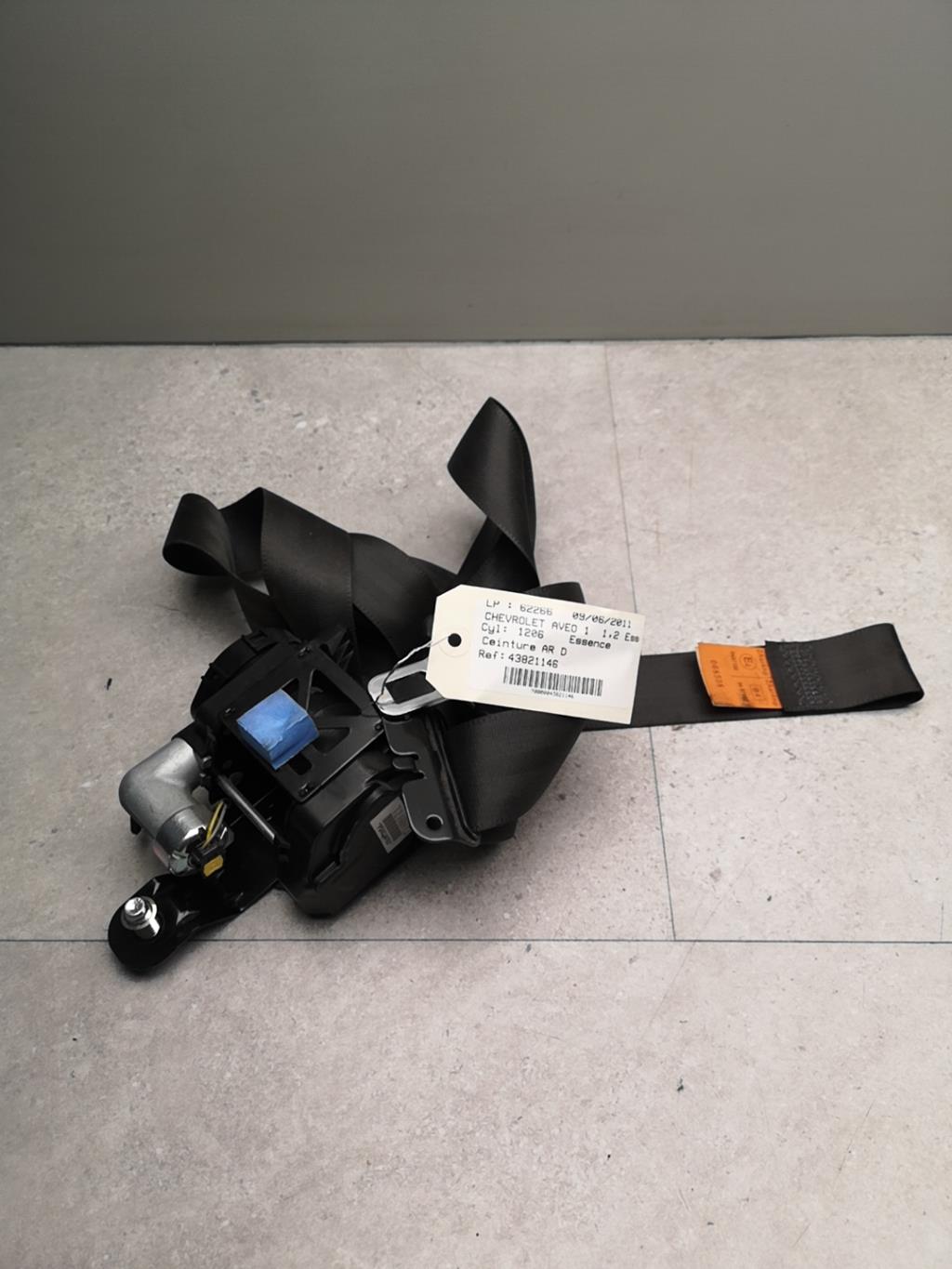 Cintura di sicurezza posteriore destra CHEVROLET AVEO 1 Gasolina - 1