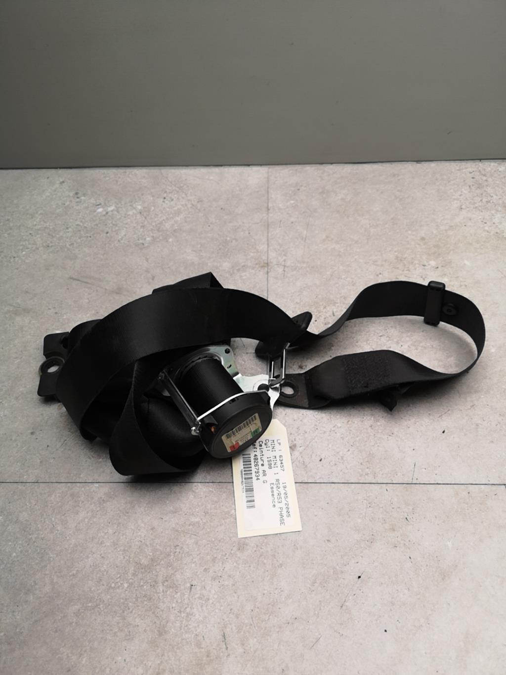 Cintura di sicurezza posteriore sinistra MINI MINI 1 R50/R53 PHASE 2 Gasolina - 1