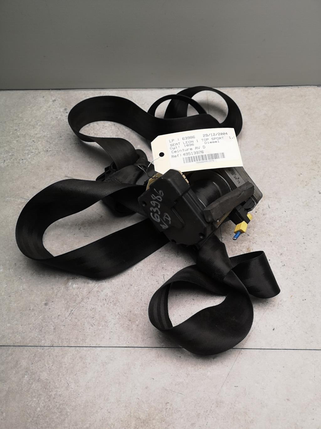 Cintura di sicurezza anteriore destra SEAT LEON 1 Diésel - 1