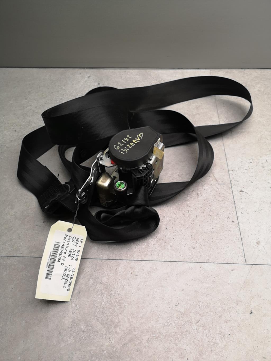 Cintura di sicurezza anteriore destra SEAT IBIZA 3 PHASE 1 Diésel - 1