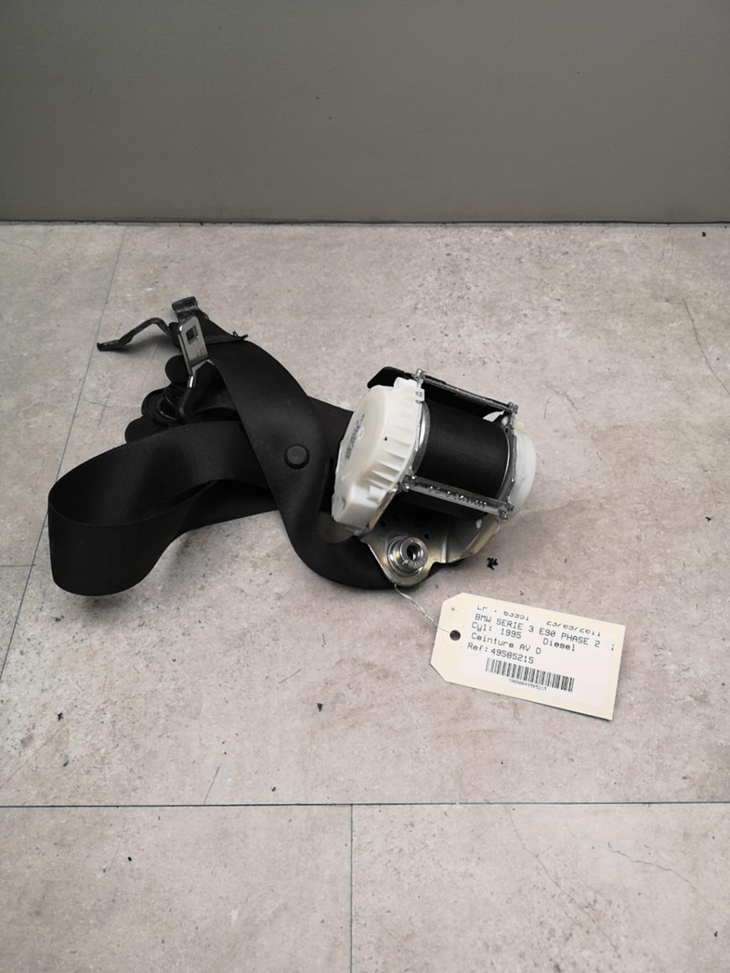 Cintura di sicurezza anteriore destra BMW SERIE 3 E90 PHASE 2 Diésel - 1