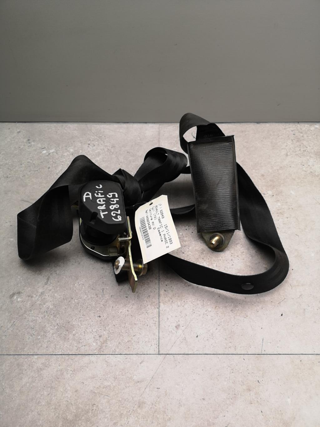 Cintura di sicurezza anteriore destra RENAULT TRAFIC 1 PHASE 2 Gasolina - 1