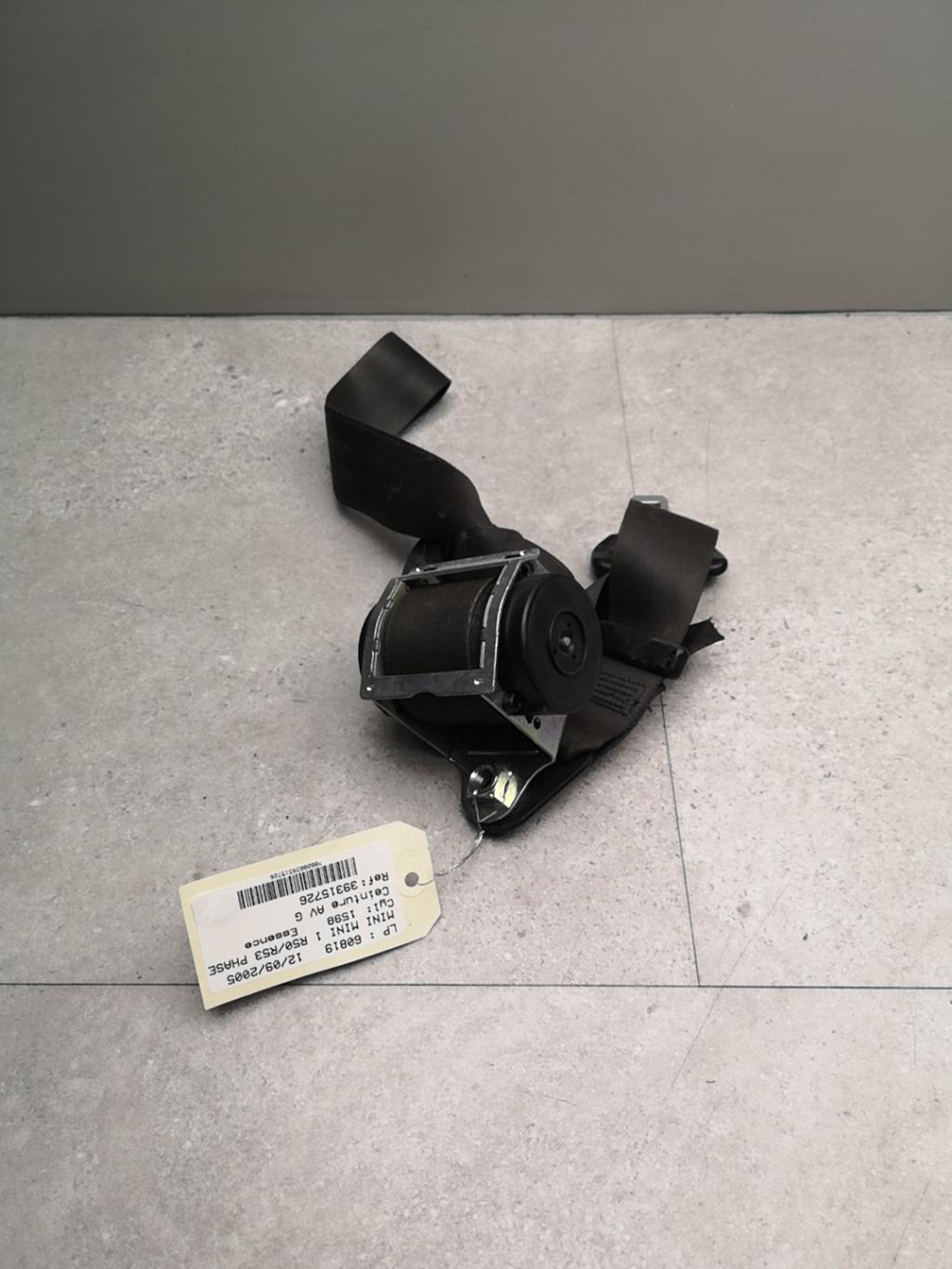 Cintura di sicurezza anteriore sinistra MINI MINI 1 R50/R53 PHASE 1 Gasolina - 1