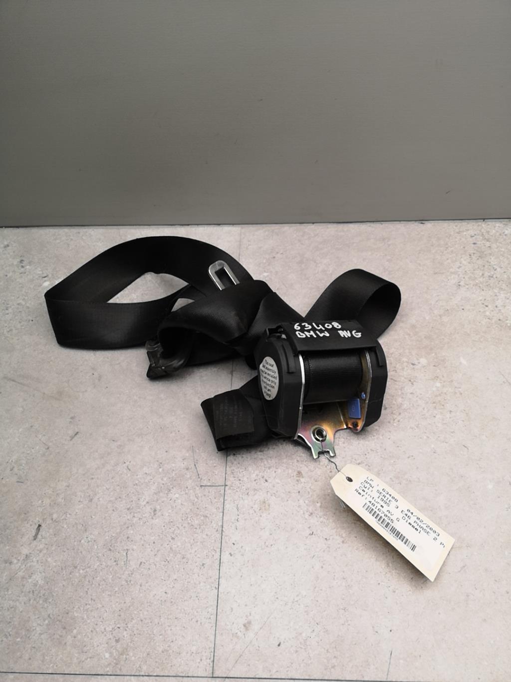 Cintura di sicurezza anteriore sinistra BMW SERIE 3 E46 PHASE 2 Diésel - 1