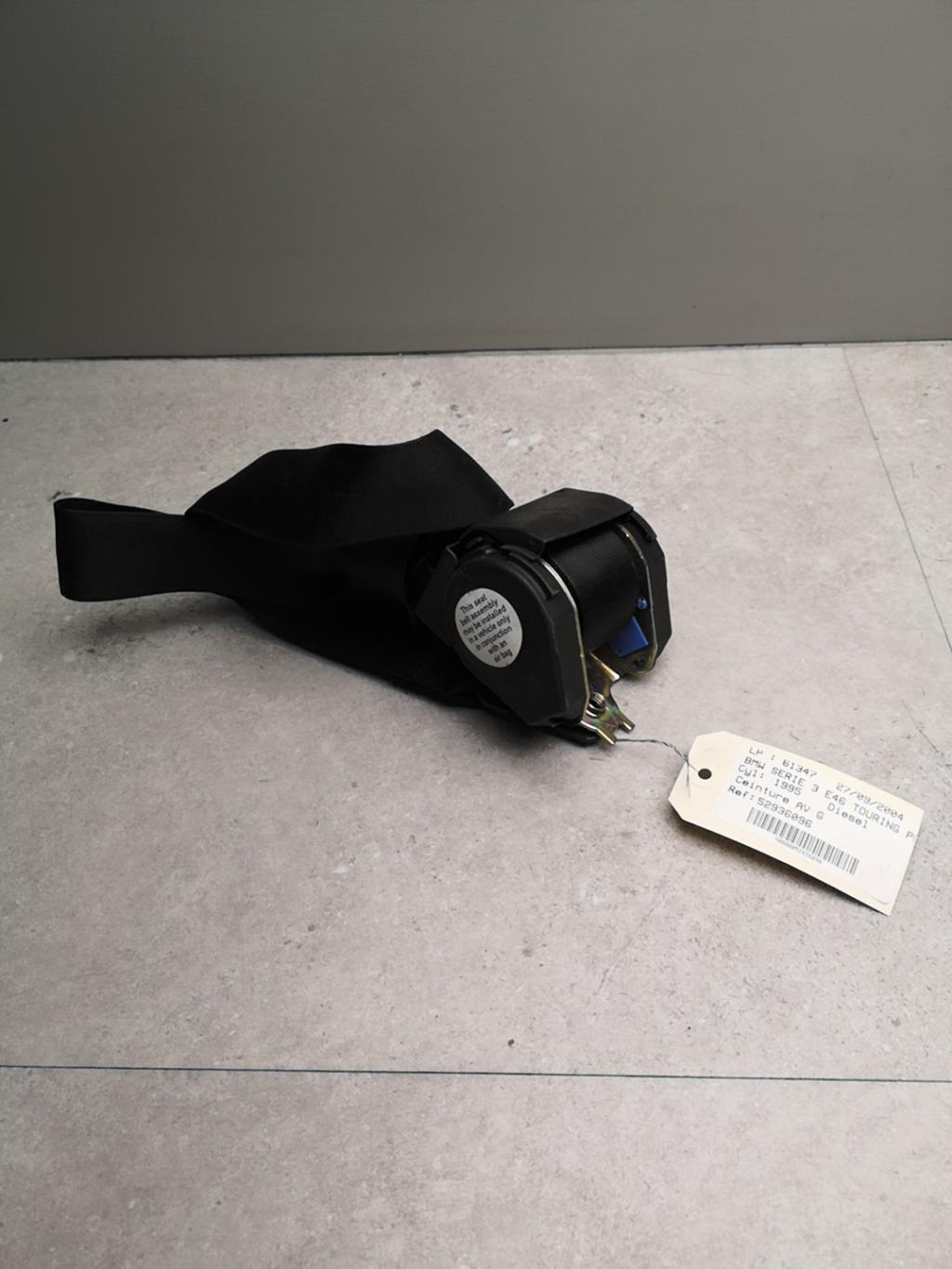 Cintura di sicurezza anteriore sinistra BMW SERIE 3 E46 TOURING PHASE 1 BREAK Diésel - 1