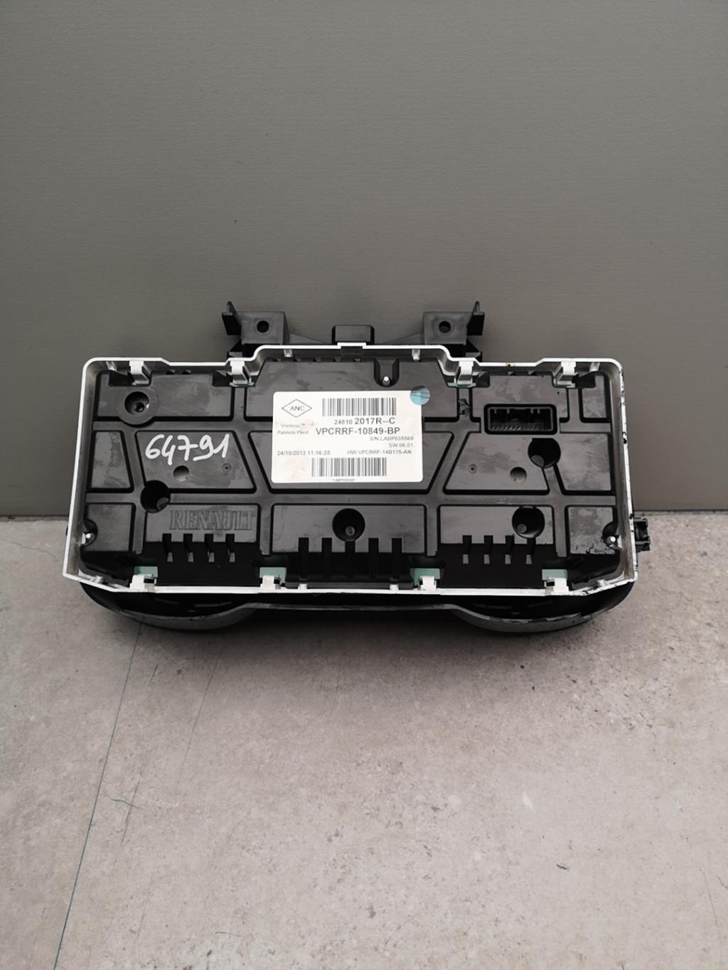 Compteur RENAULT CLIO 4 PHASE 1 Diesel - 1