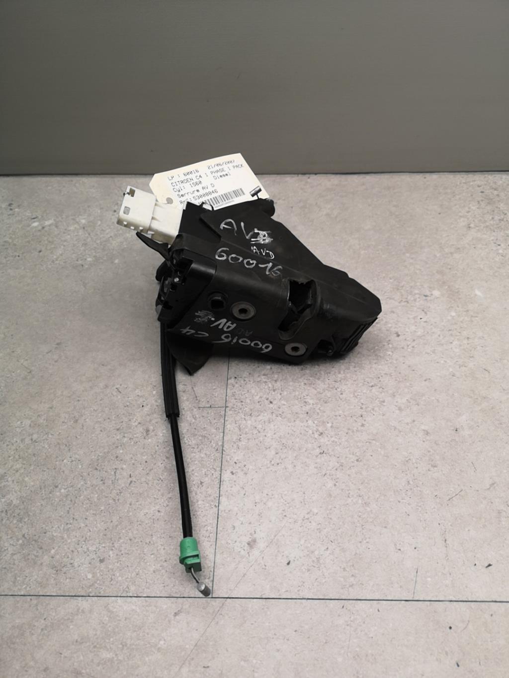 Serrure avant droit CITROEN C4 1 PHASE 1 Diesel - 1