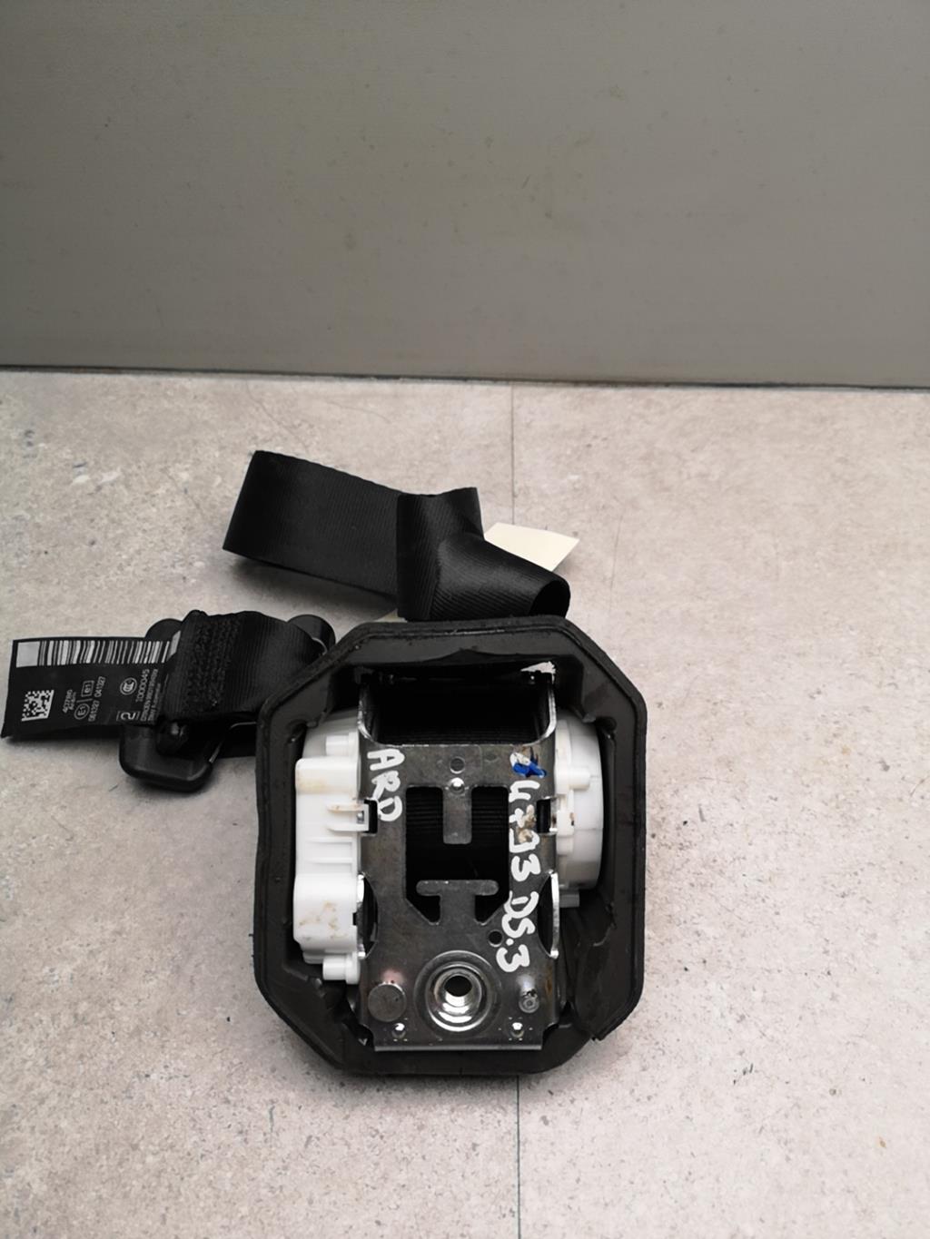 Cintura di sicurezza posteriore destra CITROEN DS3 PHASE 1 Gasolina - 1