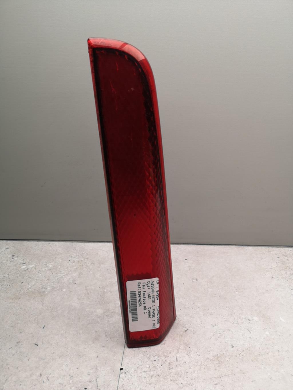 Cornice fanale posteriore sinistro NISSAN NOTE 1 PHASE 1 Diésel - 1