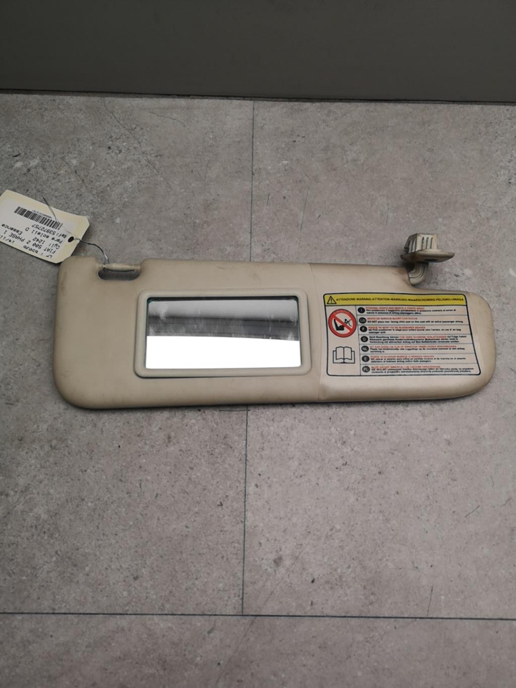 Visiera parasole destra FIAT 500 2 PHASE 1 Gasolina - 1