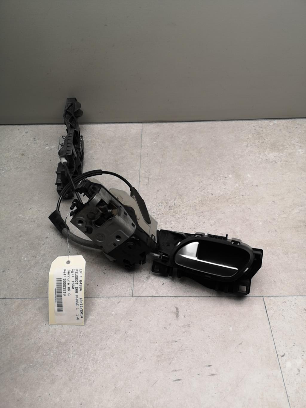 Serratura posteriore sinistra PEUGEOT 208 PHASE 1  - 1